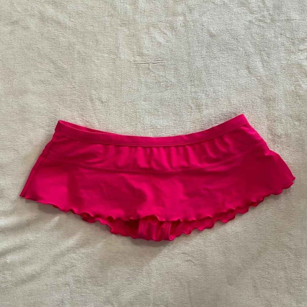Arizona Y2K Pink Micro Mini Swim Skirt Medium